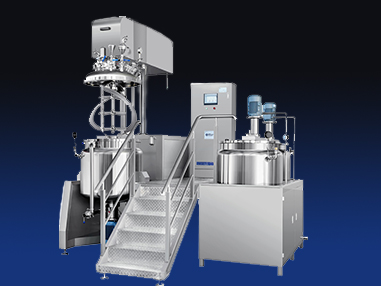 SME-BE500L真空乳化機(jī)，下均質(zhì)螺帶攪拌